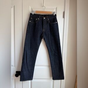 FORTELA 965 John Japan Selvedge Denim 5 Pocket Regular Fit Indigo Rinse Size 25
